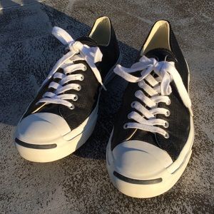 Converse Jack Purcell Low Top Leather Black
